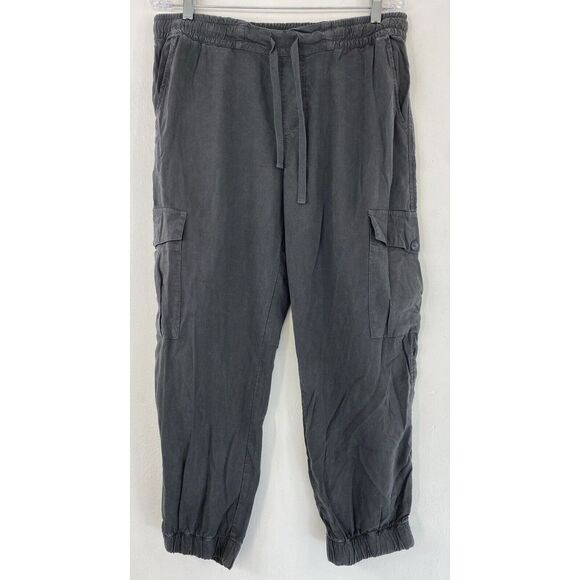 Anthropologie Pants - Anthropologie Cloth & Stone Tencel Cargo Jogger Pants Woman's Medium Ankle Comfy